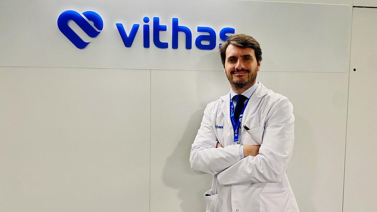 El Dr. Jorge Máñez, neurólogo del Hospital Vithas Valencia 9 de Octubre.