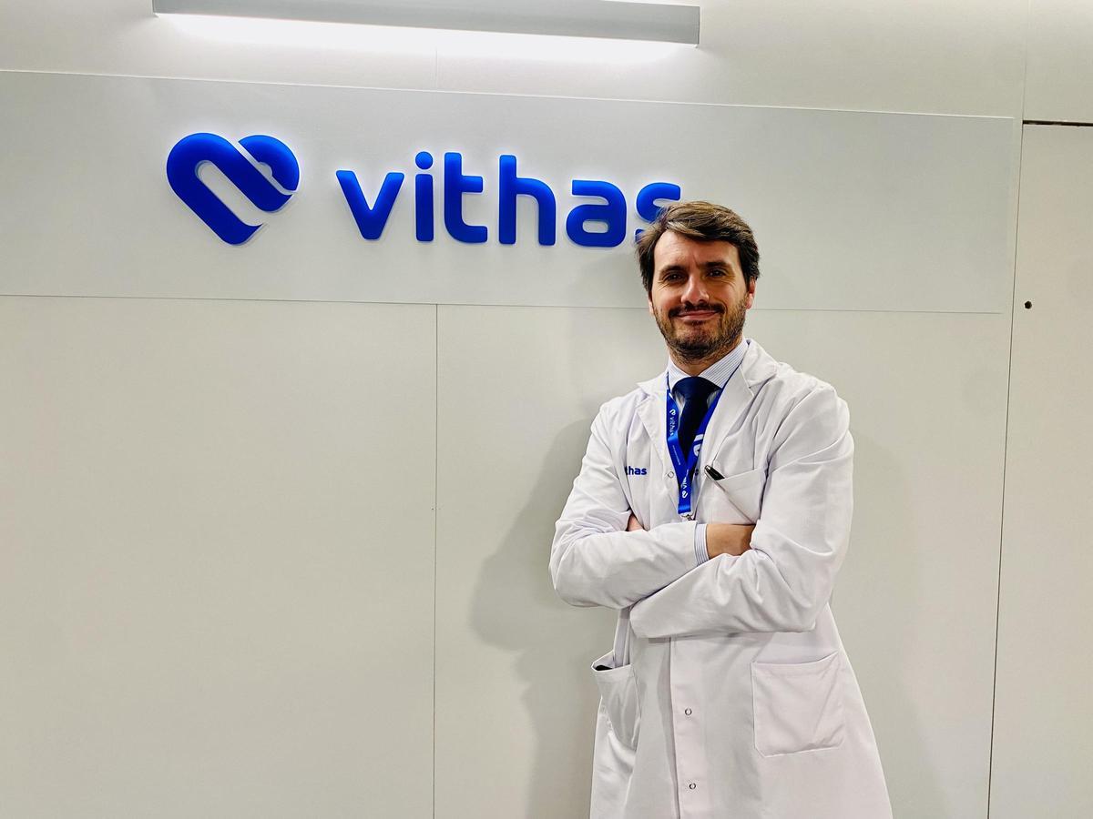 El Dr. Jorge Máñez, neurólogo del Hospital Vithas Valencia 9 de Octubre.