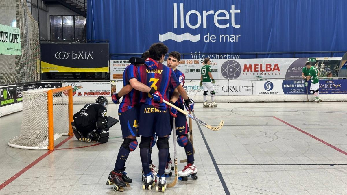El Barça ganó con autoridad en Lloret de Mar