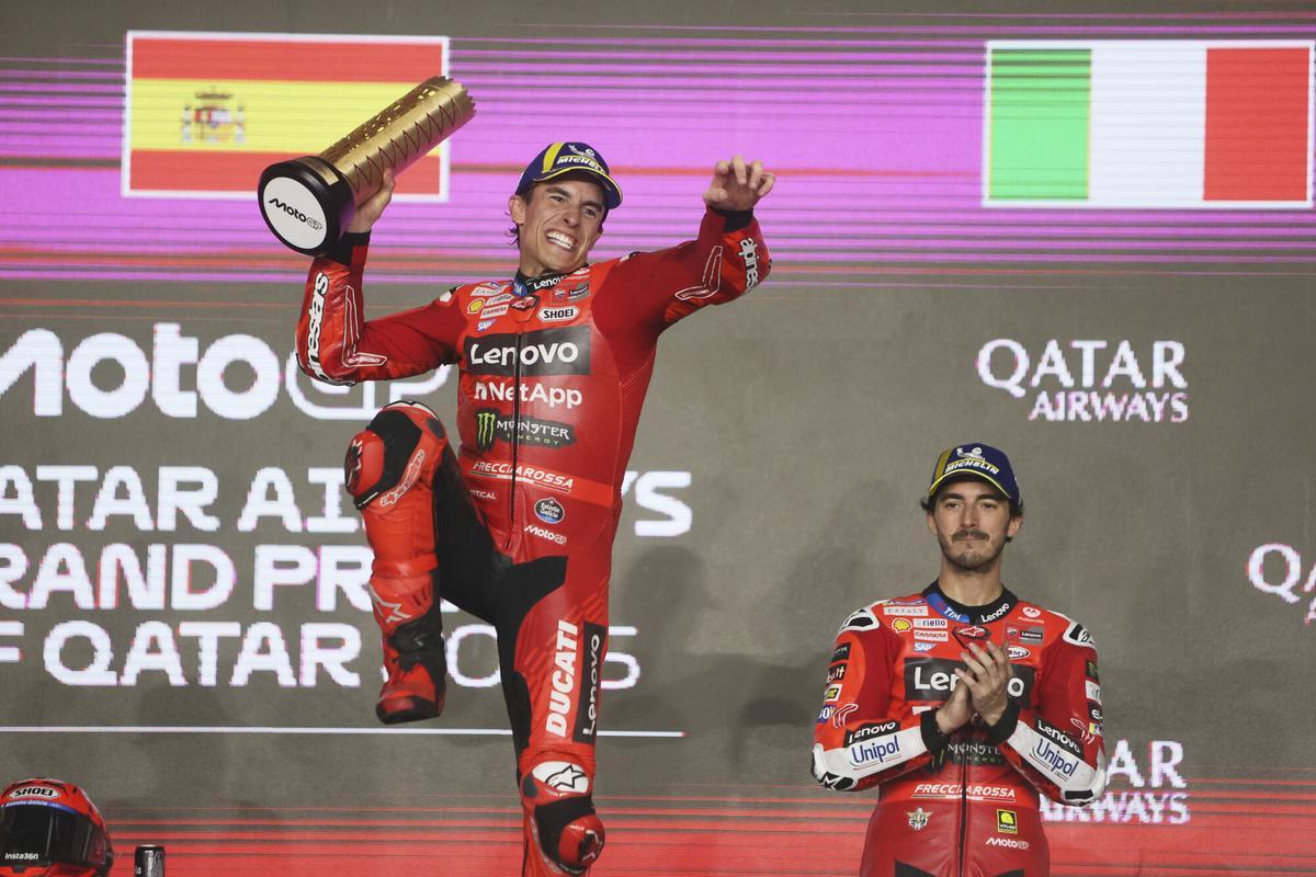 "Bagnaia se pregunta: '¿Cómo lo hace Márquez y por qué yo no puedo?'"