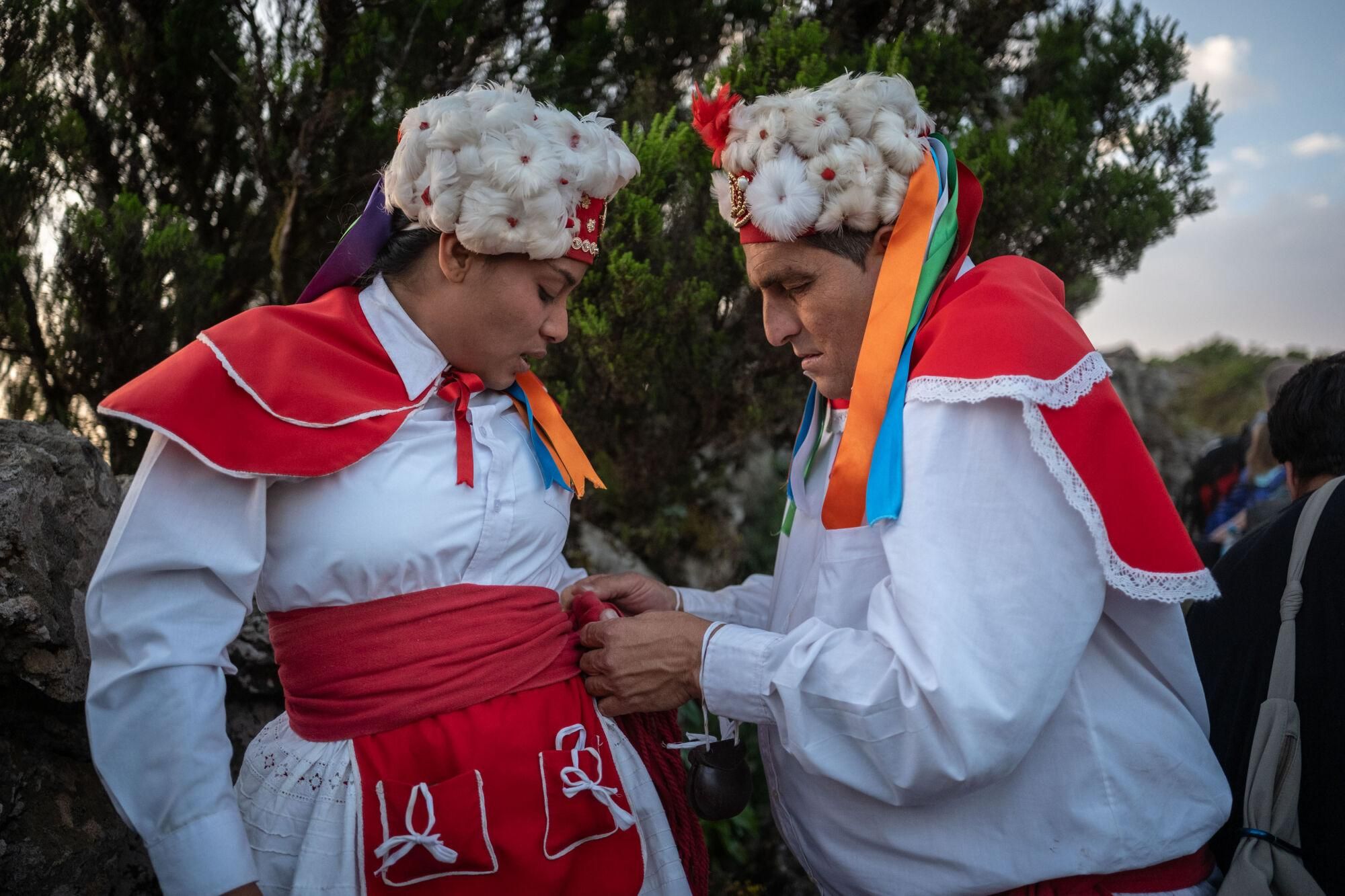 Bajada de la Virgen de Los Reyes en el Hierro