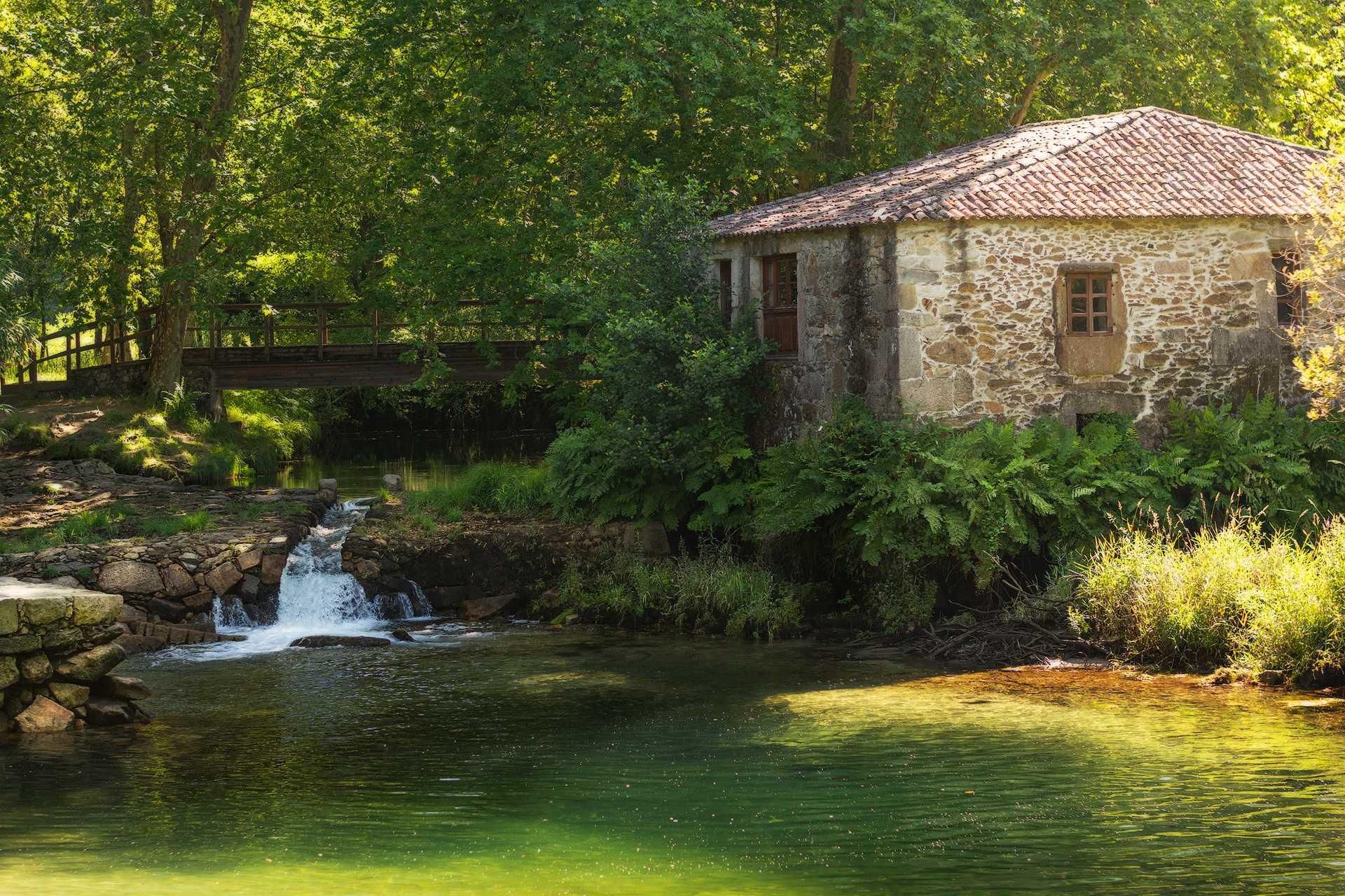 Muíño das Aceñas: un remanso fluvial en el Baixo Miño