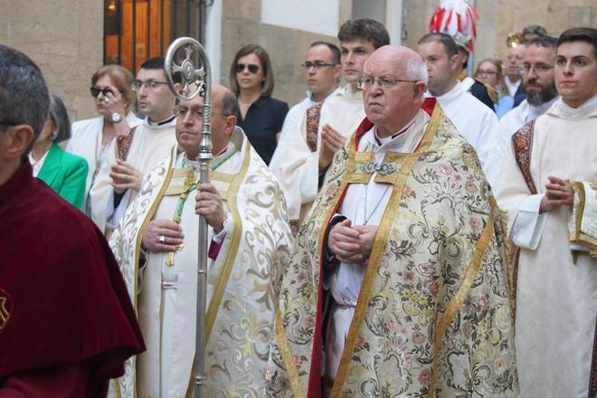 Así fue la procesión del Corpus Christi en Santiago de Compostela
