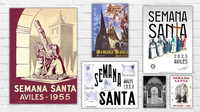 N'IMAXES: la evolución de los carteles anunciadores de la Selmana Santa d'Avilés
