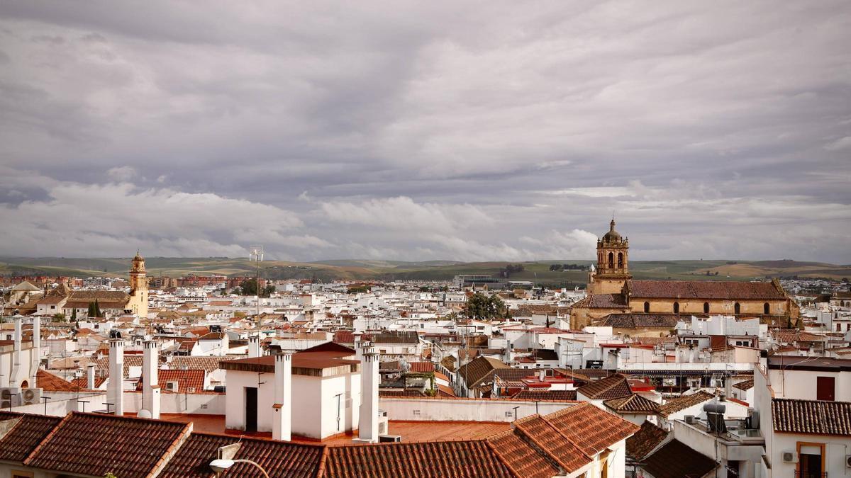 Panorámica de viviendas en el Centro de Córdoba.