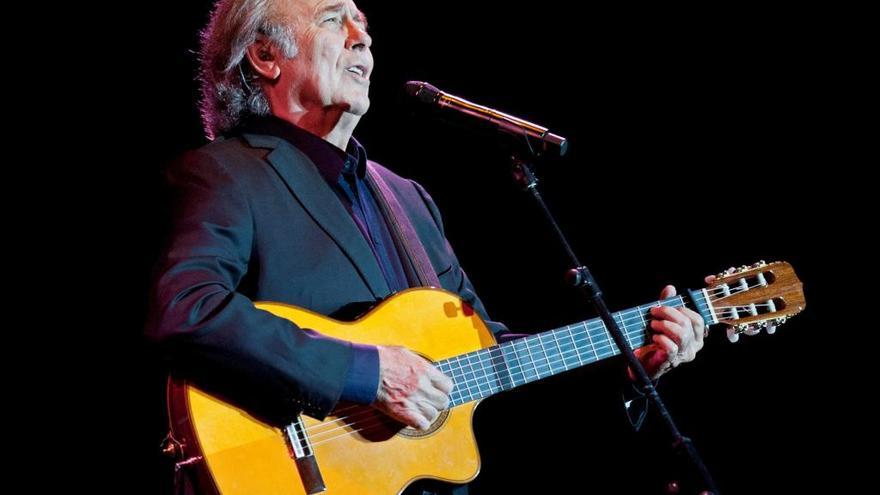 Joan Manuel Serrat, en concierto.