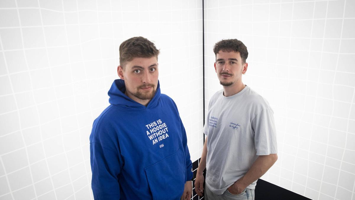 Xavier Coca y Oriol de Ramon, The Tyets, este 10 de abril en Barcelona.