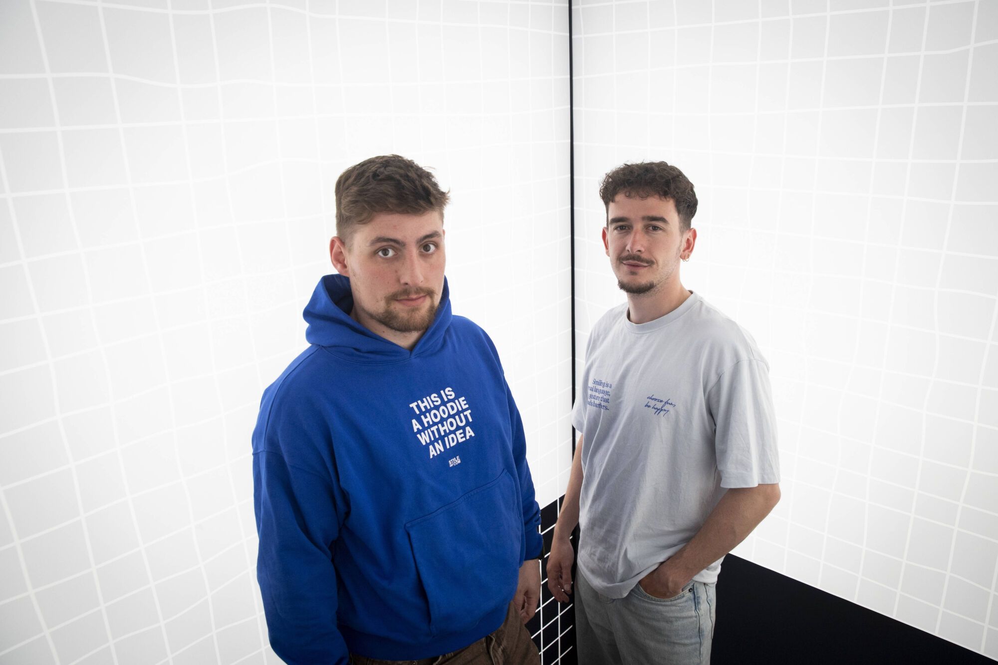 Xavier Coca y Oriol de Ramon, The Tyets, este 10 de abril en Barcelona.