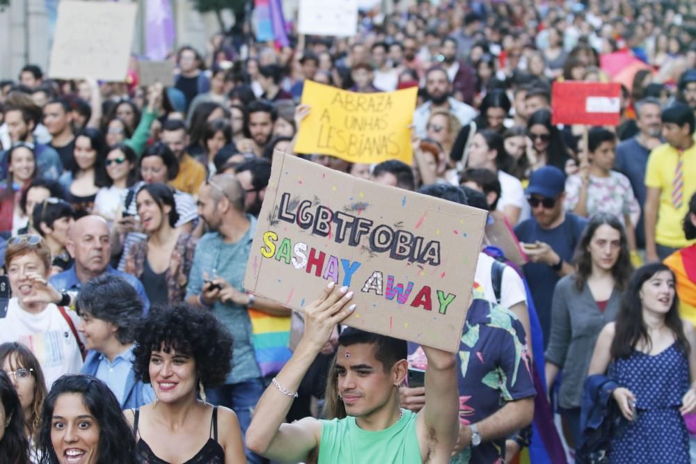 Vigo celebra la diversidad con ''''orgullo''''. // Alba Villar | FdV