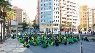 Fin momentáneo al colapso del tráfico en Alicante por la huelga de profesores: estos son los próximos cortes previstos