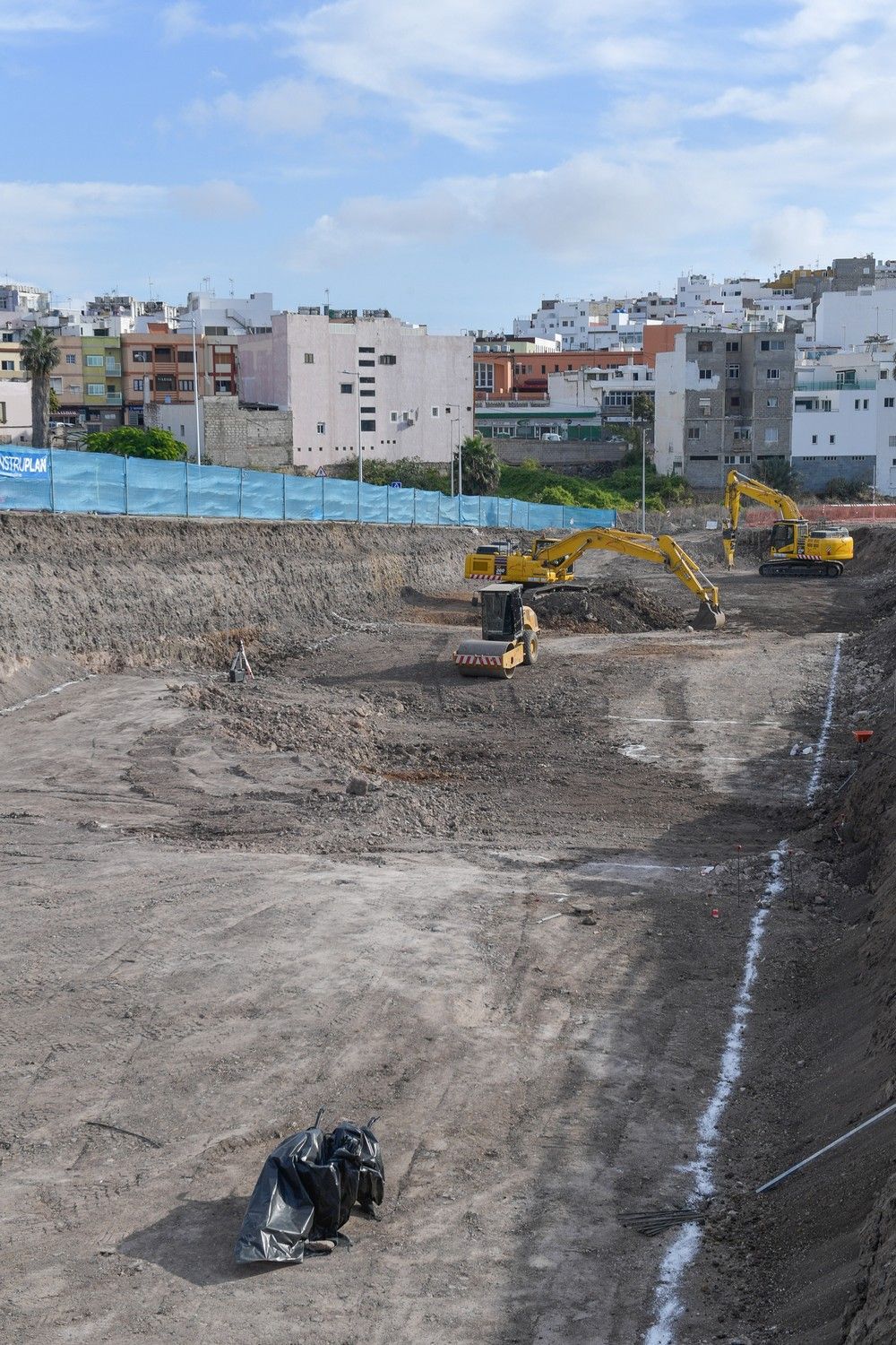Construcción del último edificio del Área de Regeneración y Renovación Urbana (ARRU) de Tamaraceite