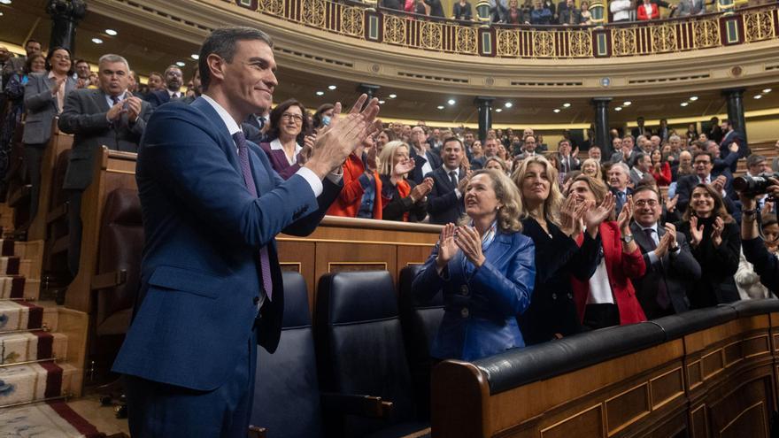 Les millors imatges de la investidura de Pedro Sánchez