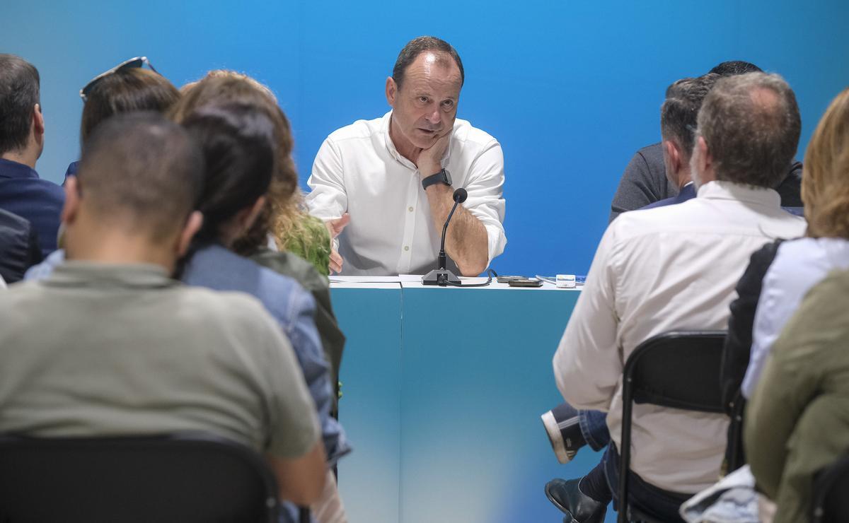 El presidente de Municipalistas Primero Canarias y alcalde de Agüimes, Óscar Hernández.