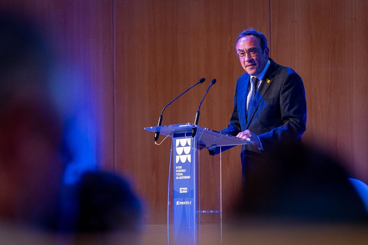 Josep Rull, president del Parlament de Catalunya