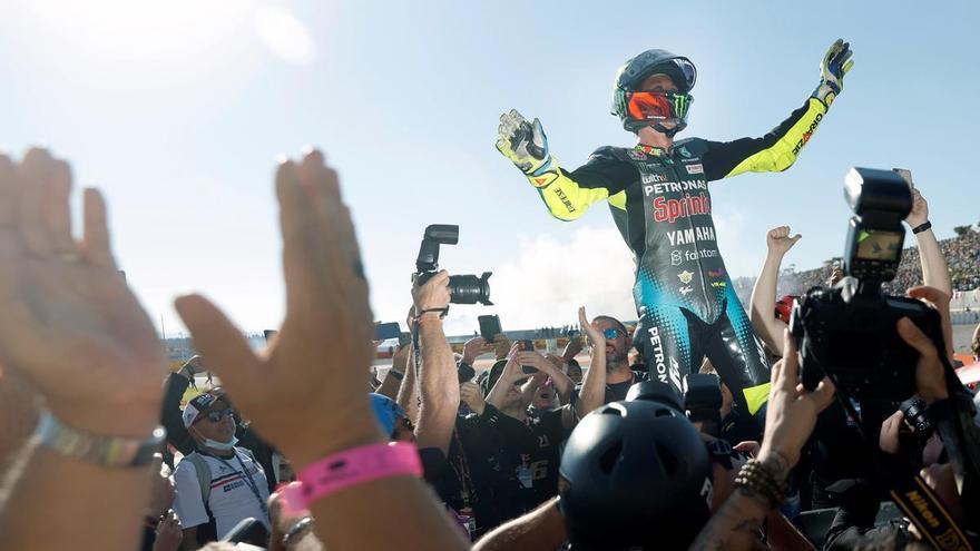 Valentino Rossi pone fin a su carrera en Cheste