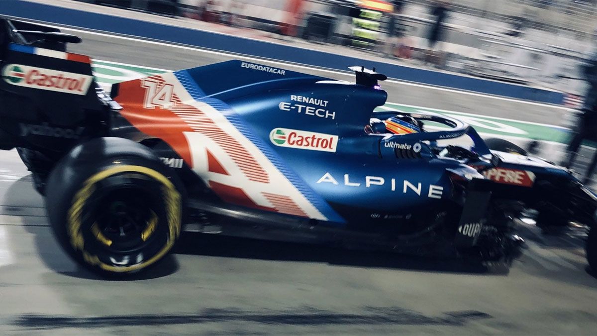 Alonso, fuera de carrera en Bahrein