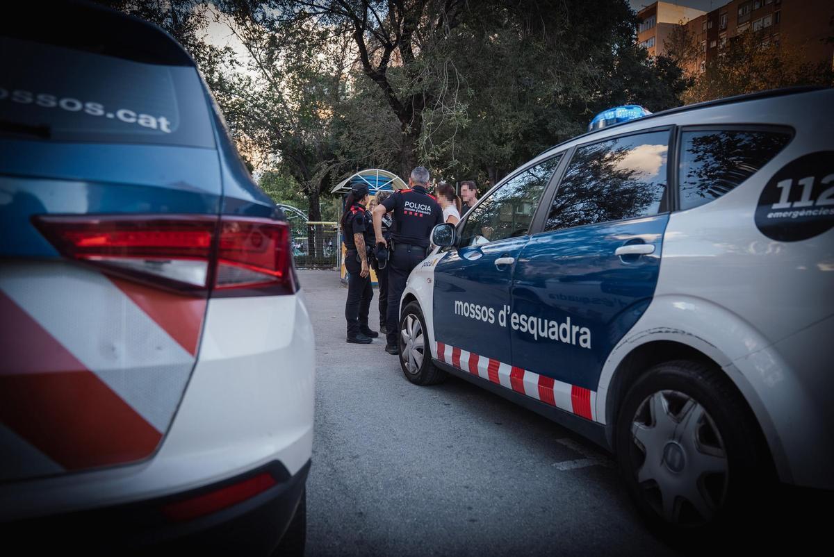 Una actuación de los Mossos, en una imagen de archivo.