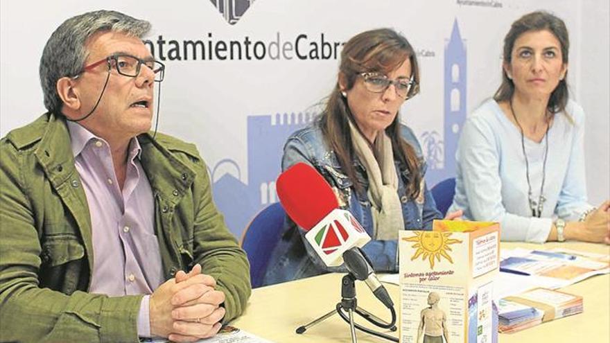 Una campaña informativa previene contra los efectos de las altas temperaturas