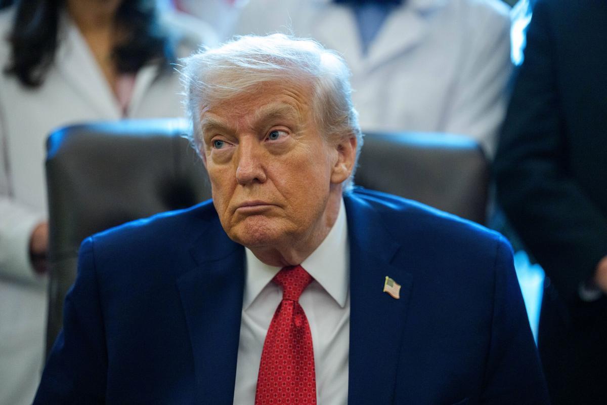 Foto de archivo del presidente de EEUU, Donald J Trump.