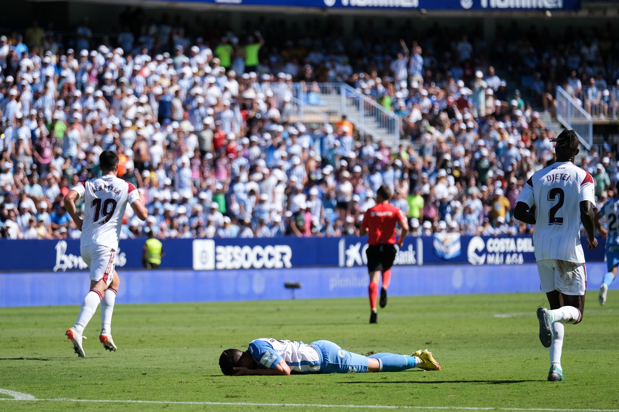 El Málaga CF - Albacete Balompié, en imágenes