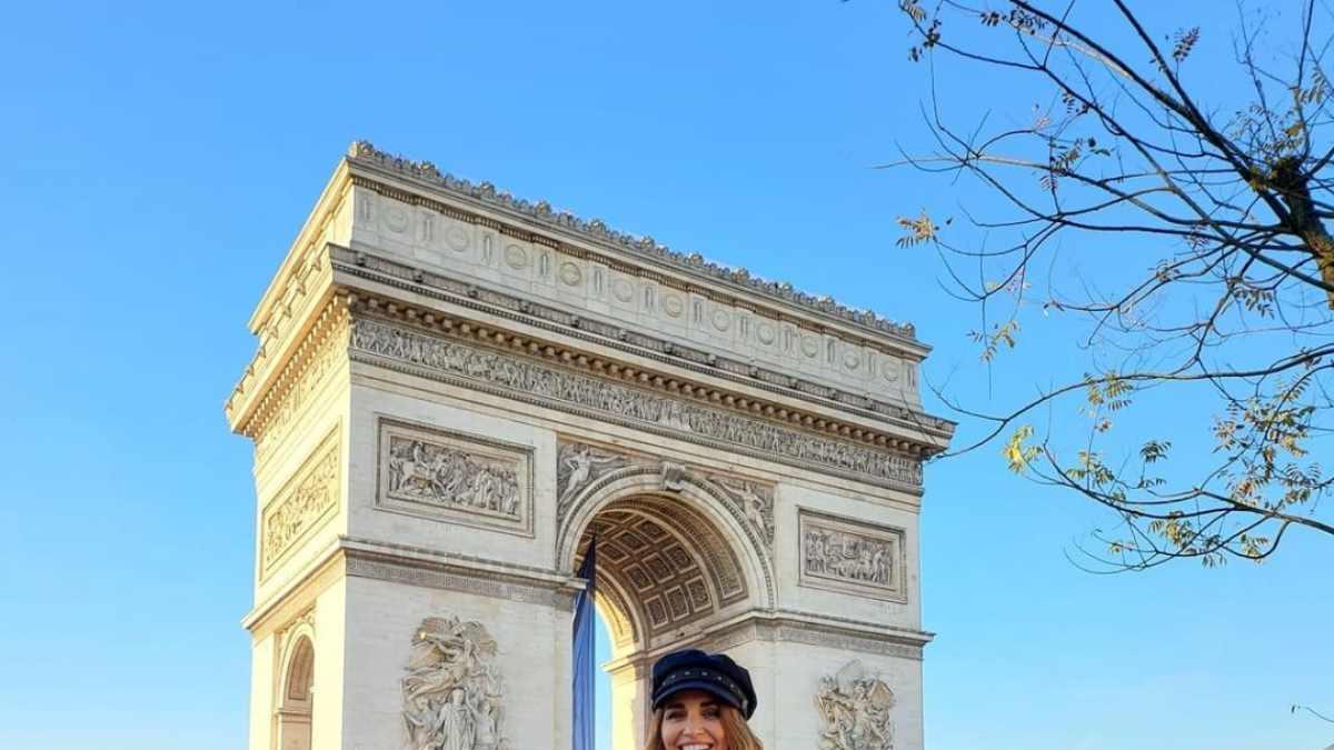 Paula Echevarría en un viaje a París