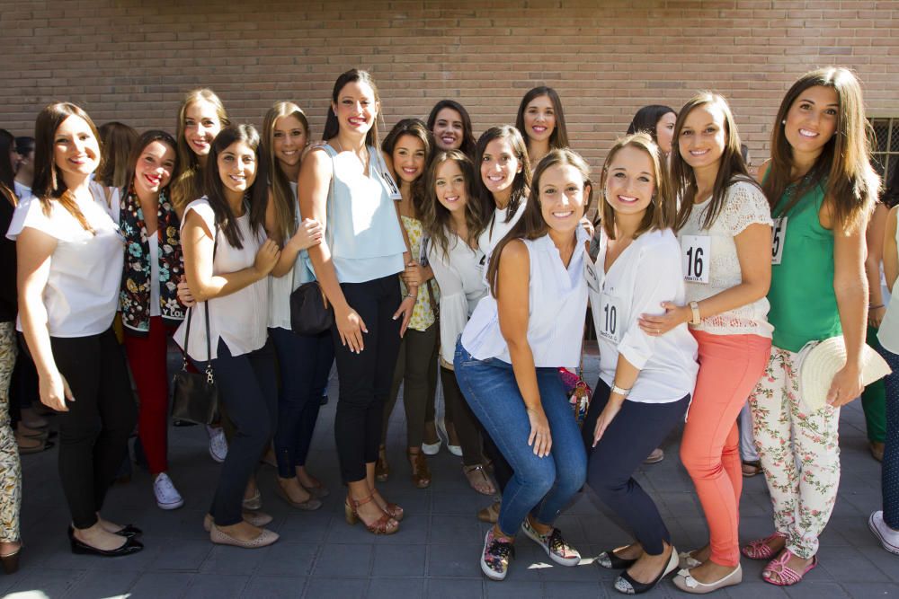 Prueba de candidatas a Fallera Mayor de Valencia 2017