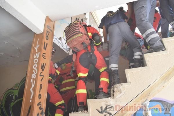 Simulacro de la UME en Alcantarilla