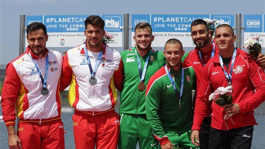 Craviotto y Toro y el K4 1.000 suman dos nuevas medallas para España