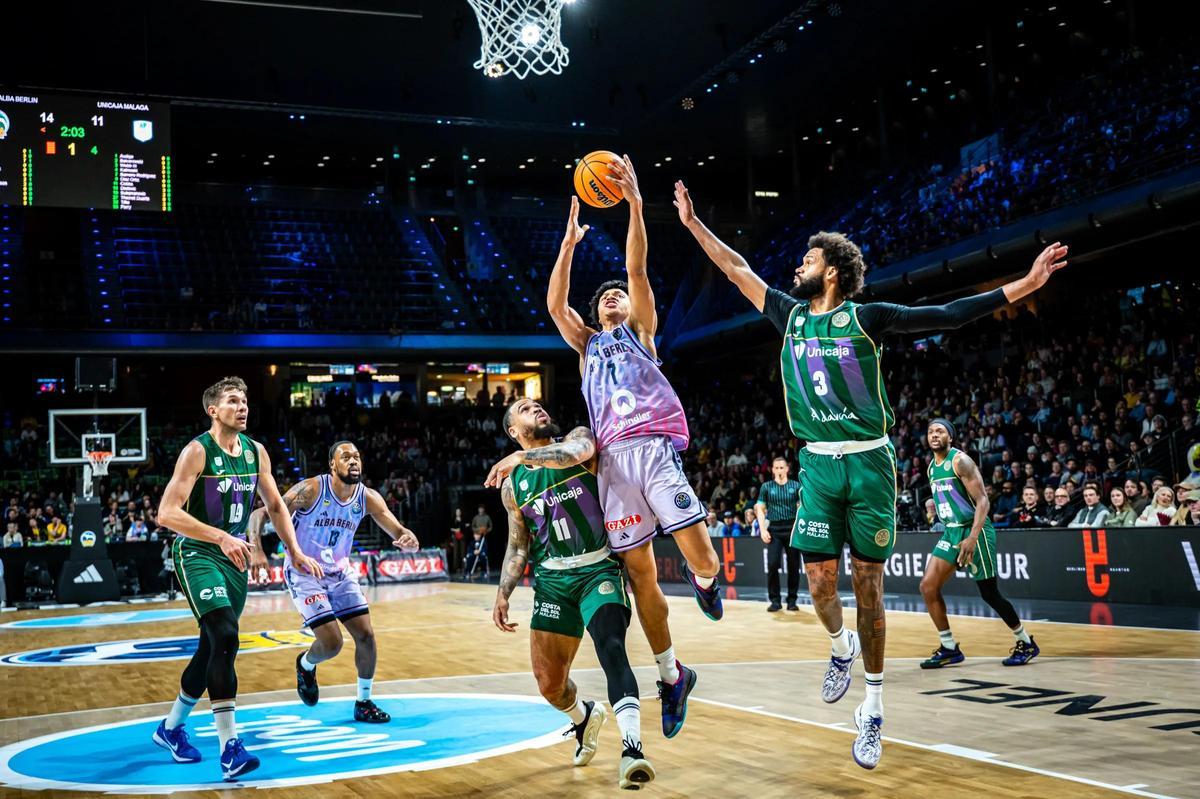 El ALBA Berlín-Unicaja CB de BCL, en imágenes