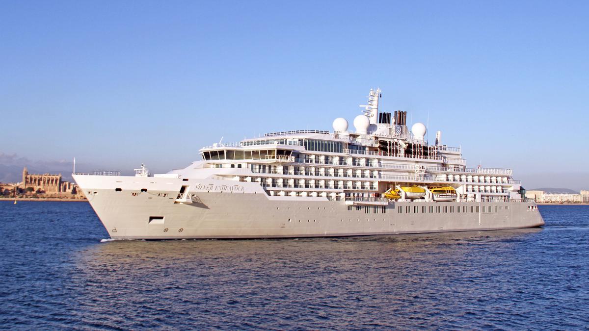 Primera escala en Palma del &#039;Silver Endeavour&#039;