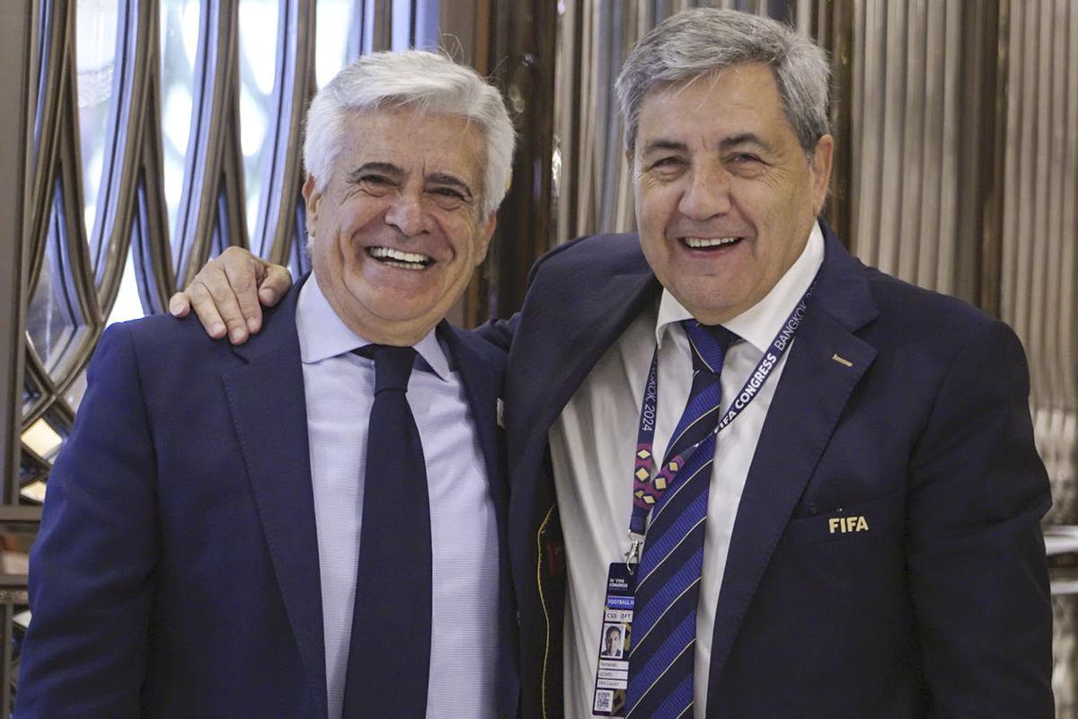 Pedro Rocha encabeza en Bangkok la delegación española para el Congreso de la FIFA