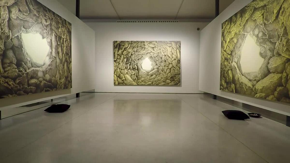 'L'habitació del gra', exposición de Jordi Fulla en el museo Can Framis, en Barcelona.