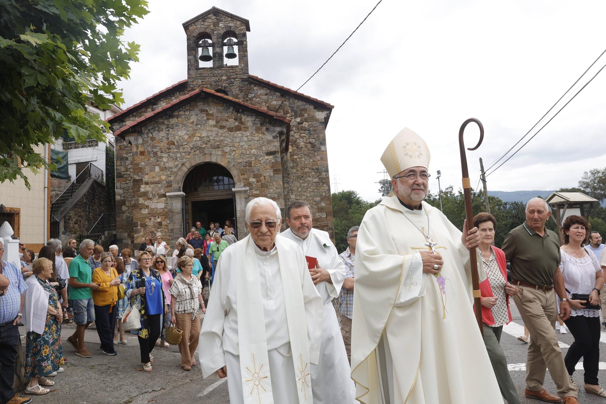 El Padre Ángel, profeta en su tierra en el 100º aniversario de la iglesia de La Rebollada