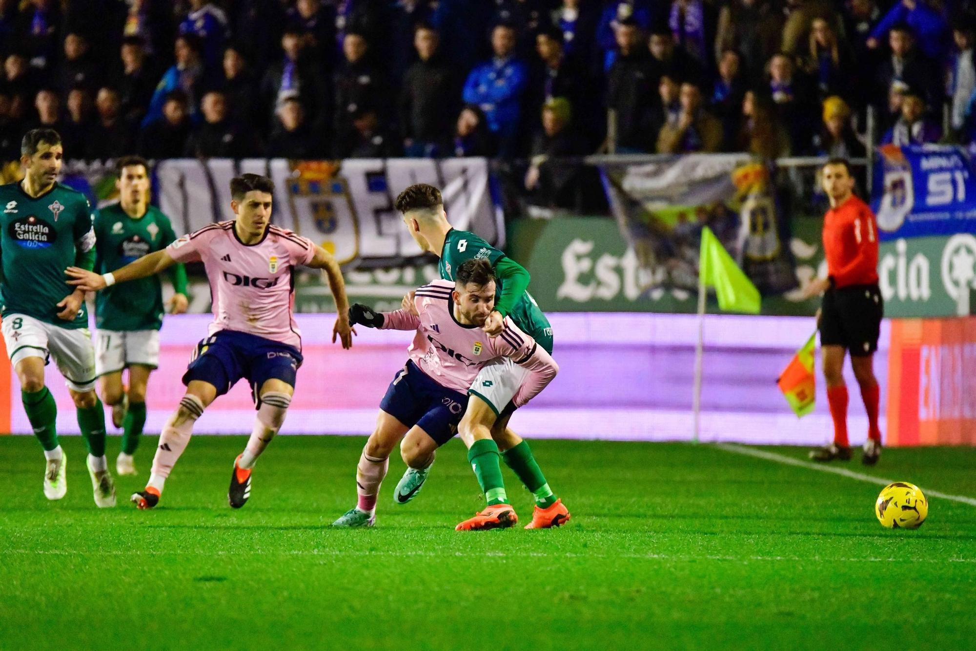 EN IMÁGENES: Racing de Ferrol - Real Oviedo, con gran presencia de afición oviedista