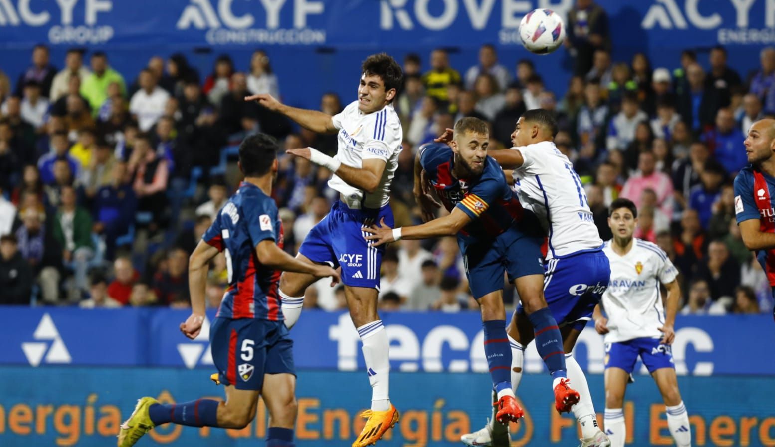 Los mejores momentos del Real Zaragoza - Huesca, en imágenes