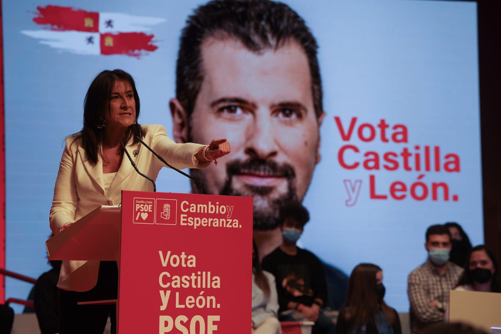 GALERÍA | Las imágenes del acto del PSOE en Zamora con Pedro Sánchez, Luis Tudanca, Ana Sánchez y Antidio Fagúndez