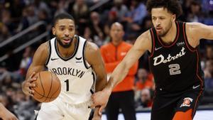 NBA: Brooklyn Nets at Detroit Pistons