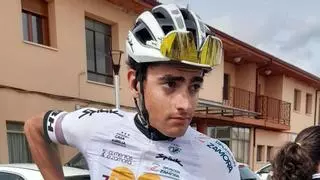 Jorge Galvez, del Zamora Enamora de ciclismo, sufre un accidente mientras entrenaba