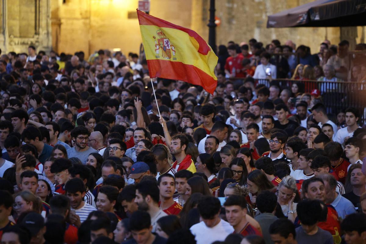 Así se vivió el partido de España contra Francia en Oviedo