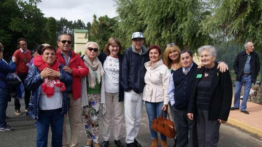 Participantes en la Fiesta de las Familias de Aspronaga.