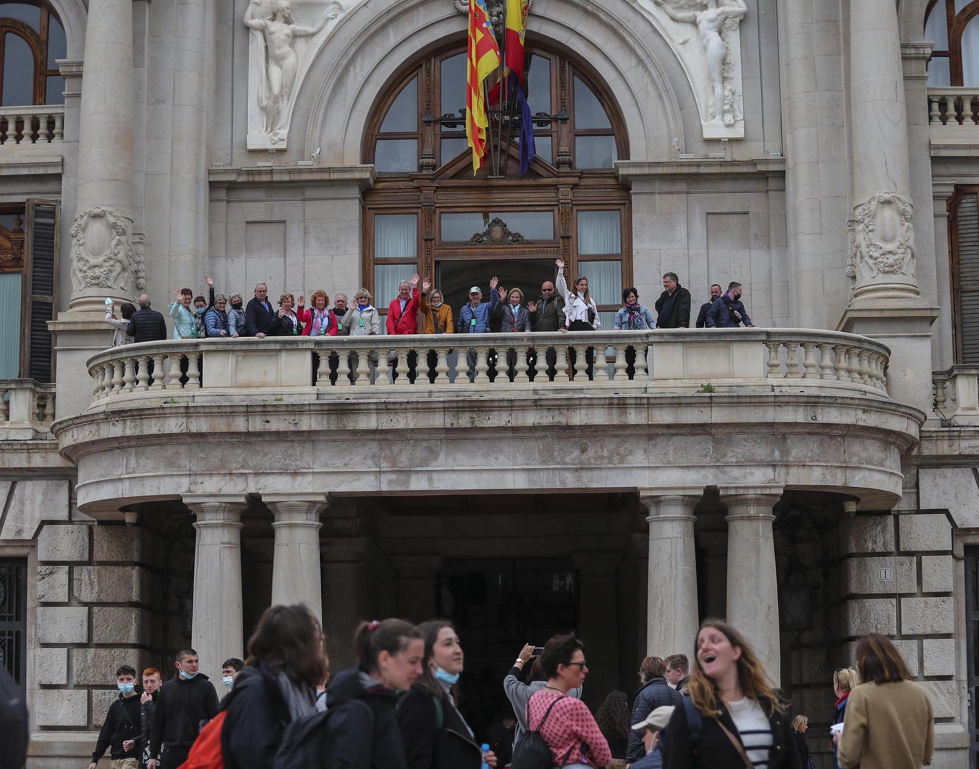 Los turistas llegan a València en Semana Santa