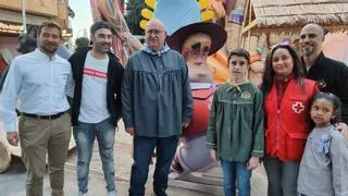 La escena de las Fallas de Gandia más solidaria