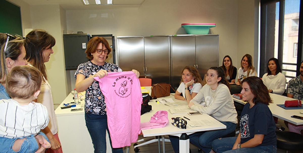 Educando en lactancia materna en el CEU
