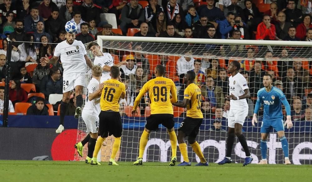 Valencia CF - Young Boys, en imágenes