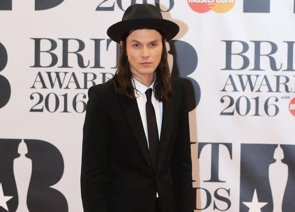 Singer James Bay arrives at the BRIT Awards at ...