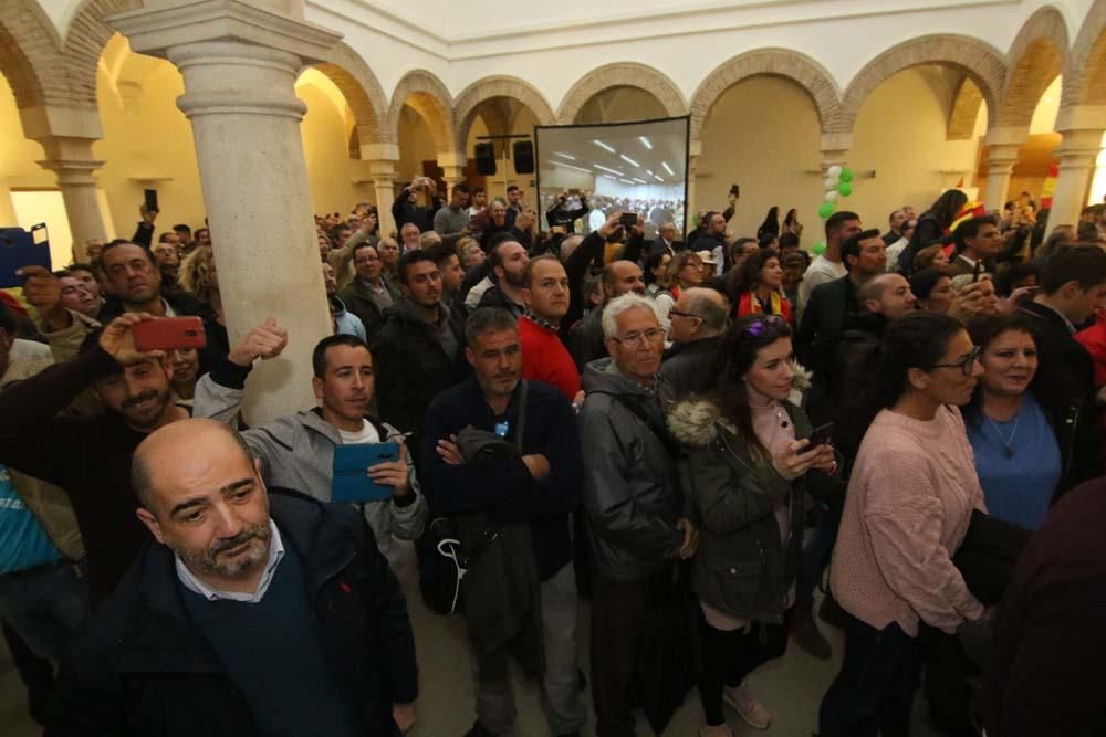 Mitin de Abascal en Córdoba