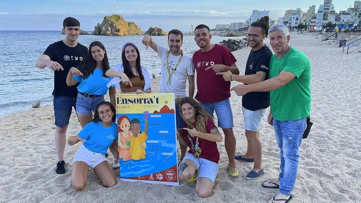 El nou cartell de l'Ensorra't.