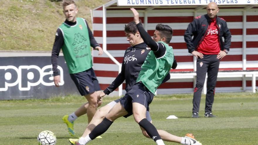 Entrenamiento del Sporting