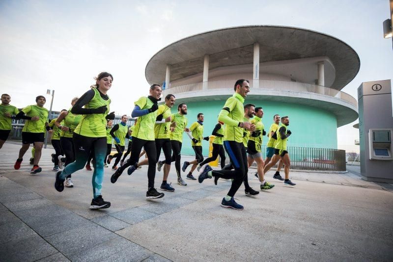 Los componentes de Run&Fun preparan la maratón de Valencia