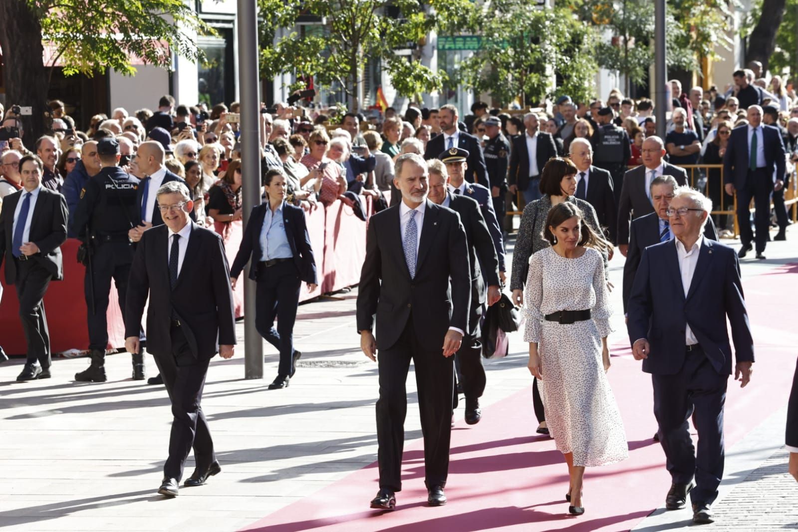 La llega de los Reyes a la Lonja de València